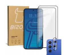 2x Bizon stiklas ir objektyvo apsauga, skirta Galaxy S23