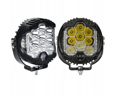 2x Led darbo žibintai automobiliui 75 W 12 V 24 V traktoriaus prožektorius