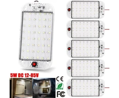 2x led lempos 12v, kemperio priekabai, su pritemdymo galimybe