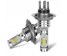2x Led lemputės H4 Csp Light 400% Homologacija E11 4000lm Yamaha Honda Bmw