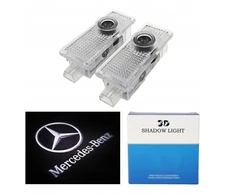 2x Led logo projektorius Mercedes C Cla C117 Cls C218 A207 C207 E E200-e550