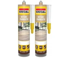 2x Soudal hermetikas parketui ir medienai, pušis