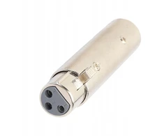 Automagnetola 3 kontaktų Xlr kištukas į lizdą audio adapterio jungties keitiklis