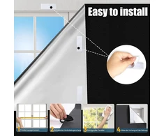 3 m x 1,5 m lango užtemdymas, interjero apsauga nuo saulės, lango užtemdymas be gręžimo, užtemdymo plėvelė, termoizoliacinė plėvelė, parduodama metrais miegamajam, užtemdymo plėvelė, užtemdymo audinys