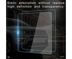 3 vnt. Automobilio kameros antistatinės plėvelės priekiniam stiklui