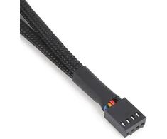 3 vnt. Pwm ventiliatoriaus skirstytuvo laidas (3/4 pin) 1 į 2