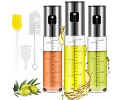 3 vnt. virtuvinis purkštuvas 100 ml aliejaus dozatorius, stiprus