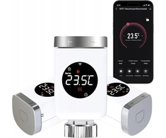 3 Wifi termostatų rinkinys Salcar Trv801w Alexa/google Tuya be vartų