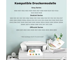 301 Xl juodas pakaitalas hp 301 rašalo kasetėms, spausdintuvo kasetė hp 301 juoda, suderinama su envy 4500 5530 5534 deskjet 2544 2549 officejet 2620 4630 4632, 1 pakuotė