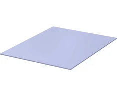 32f Terminės pagalvėlės 50 x 50 x 2 mm mėlynos Pt03 mėlyna > 4 W/m-k temperatūros diapazonas -40 + 250 °c silikoninė aušinimo pagalvėlė, 2 vnt.