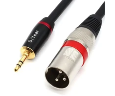 3.5mm Mini Jack Stereo į Xlr Male Mikrofono Kabelis 3m