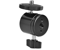 360° Aliuminio Trikojo Galvutė su 1/4" Sriegiu