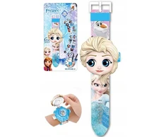 3d laikrodis su projektoriumi Frozen, nuotraukų ekranas Ledo Šalis vaikams