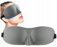3d miego kaukė geresniam miegui Waya Comfort, pilka