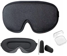 3d miego kaukė-raištis akims, užtemdanti, 100% užtemimas, patogi