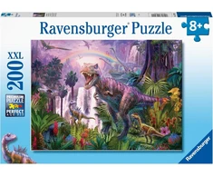 3D Puzzle Ravensburger 200 detalių Xxl dėlionė "dinozaurų pasaulis" vaikams nuo 8 m.