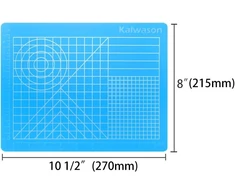 3d rašiklių silikoninis kilimėlis, 3d rašiklių priedas 27 x 21,5 cm permatomas mėlynas piešimo įrankis su pagrindiniais šablonais vaikams ir pradedantiesiems, dovanos vaikų dienai