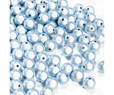 3M 90 vnt. 3d iliuzijos stebuklingų karoliukų rinkinys, 12 mm stebuklingi karoliukai, siuvinėjimui, akriliniai karoliukai papuošalų gamybai, gražūs apšvietime, „pasidaryk pats“ apyrankių ir vėrinių gamybai (violetiniai)