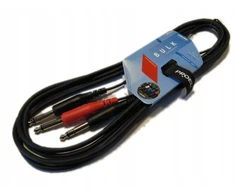 3m Jack Trs 6,3 mm - 2x jack 6,3mm kabelis Proel Bulk535lu3 3 m Insert