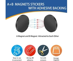 3M Lipnios magnetinės etiketės, 100 vnt.