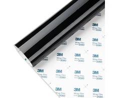 3m plėvelė juoda blizgi G12 2080 automobilio apklijavimui 152x120cm
