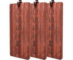 3x Fresso Magnetic - Medinis Kvapus Pakabukas
