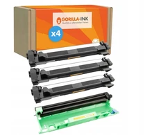3x Gorilla-ink toneris + būgnas Xxl skirtas Tn1030 Dcp1610we Dcp1512e Dcp1510e Hl1112e Hl1210we