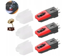 3x universalus gramofono adatos įdėklas adapteriui sharp sanyo