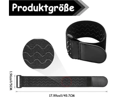 4 elastinių velcro dirželių pakuotė, elastiniai juostiniai dirželiai su velcro užsegimais, 5 x 45.7 cm pakavimo dirželiai velcro juosta, daugkartinio naudojimo, lankstūs, universalūs velcro dirželiai dviračiui, sandėliavimui, sodui