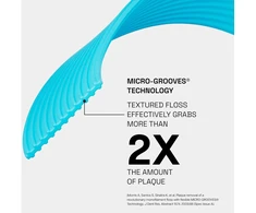 Dantų šepetėlis (4 pakuotės) Reach Ultra Clean Floss Mint dantų siūlas – 30 jardų, gamintojas Listerine