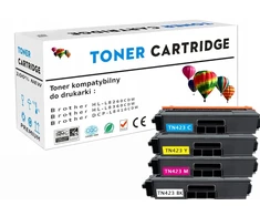 4 Tn423 Droffice toneris, skirtas Brother Dcp-l8410cdw Mfc-l8690cdw lazeriniam spausdintuvui