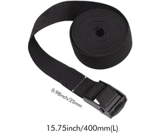 4 tvirtinimo diržų rinkinys, tvirtinimo dirželiai, 5 x 400 mm, tvirtinimo diržai, ekspanderis su spaustukais, įtempimo diržai su fiksavimo užraktu (juodi)