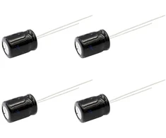 4 vnt. 33uf 63v elektrolitinis kondensatorius voltury -40°c +105°c ilgaamžis žemo esr gnybtai tht kiauryminis radialinis elektrinis kondensatorius