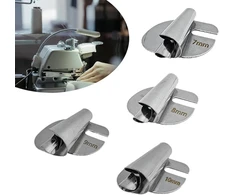 4 vnt. presavimo pėdelės valcuotam kraštui, siuvimo valcuotas plaktuko pėdelė, universalus valcuotas krašto pėdelės siuvimo mašina, universalus 7-10 mm, metalinė plati valcuoto krašto prispaudimo pėdelė, skirta naudoti namuose ir komerciniam naudojimui
