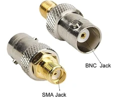 4 vnt. Sma į Bnc adapterių rinkinys: Bnc/sma jungtys