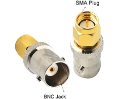 4 vnt. Sma į Bnc adapterių rinkinys: Bnc/sma jungtys