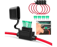 4 x 12awg 30a Vario Laikiklis Saugikliui Vandeniui Atsparus