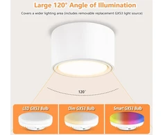 Lubinis šviestuvas 4 x Led Lubiniai Šviestuvai Balti 95x55mm, 6w, 680lm, 3000k