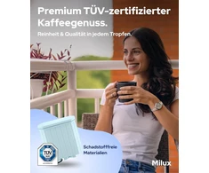 4 x pakaitinis filtras Philips Aquaclean Ca6903/22 | apsauga nuo kalkių ir geresnis kavos skonis | lengvas montavimas | tinka visiems Aqua Clean įrenginiams | vandens filtras, skirtas Saeco® ir Philips®