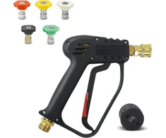 4000psi slėgio plovimo pistoletas su m22 14 mm žarnos jungtimi, nilfisk greita jungtis, slėgio plovimo pistoletas, automobilio plovimo pistoletas, panelinis pistoletas automobilių plovimo sistemai, valymo įrankis