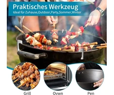 4Elementi 4 Nerūdijančio Plieno Plokštelių Atramos Grotelėms, Lauko Kepsninėms