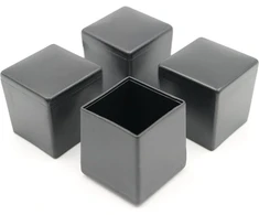 4Living 4 x 20x20mm kvadratinių vamzdžių apsauginiai dangteliai
