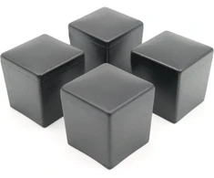 4Living 4 x 20x20mm kvadratinių vamzdžių apsauginiai dangteliai