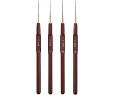 4M 4 Nėrimo Kabliukų Rinkinys, Ergonomiški, 0.5-0.8mm