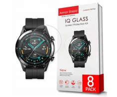 4World Megapack 8in1 grūdintas stiklas, apsauginis stiklas, skirtas huawei watch gt 2 46mm