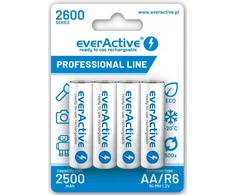 4x Aa R6 Ni-mh Everactive akumuliatorius 2600 series 2500 Mah blisteris