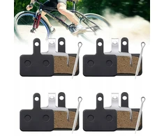 4x Diskiniai dviračio stabdžių kaladėlės, suderinamos su Shimano