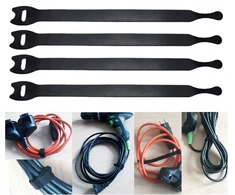 4x Velcro juosta-organaizeris elektriniams įrankiams