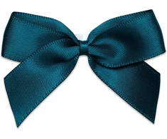 5 cm satininiai kaspinai (lipnūs) - 12 vnt. - teal