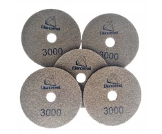 5 x Deimantiniai poliravimo diskai šlifavimui #3000 (100mm)